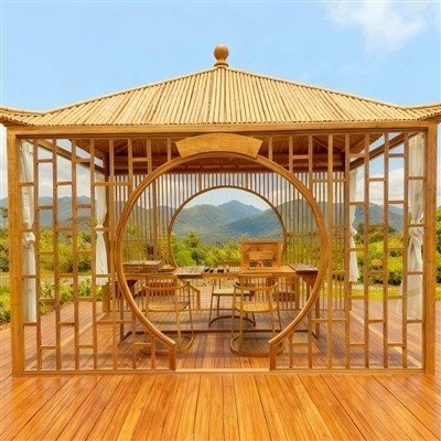 Engineered Bamboo Structural Sections factory